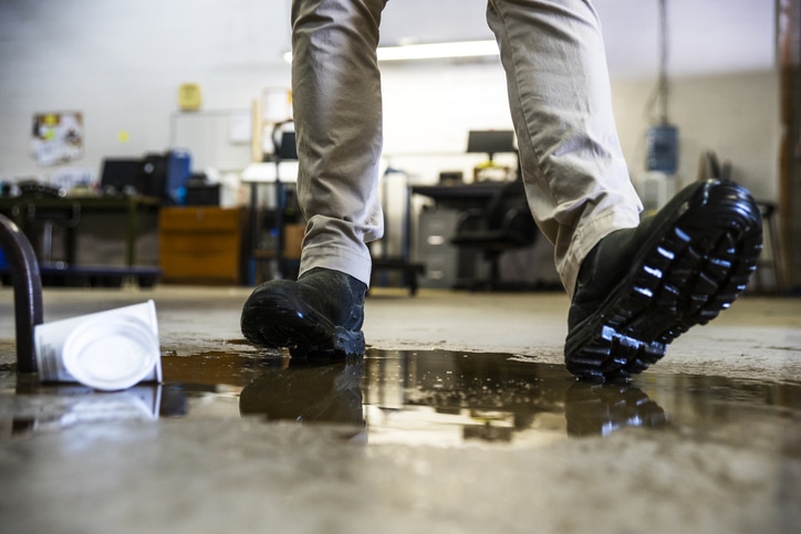 Wet Floor Slip and Fall